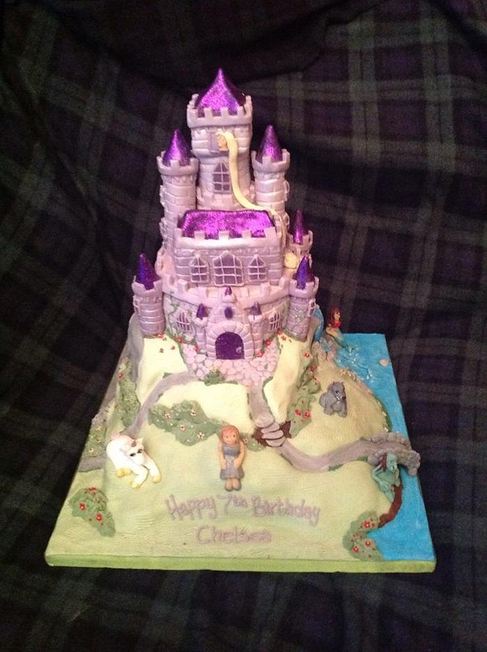 My ultimate fairy castle cake