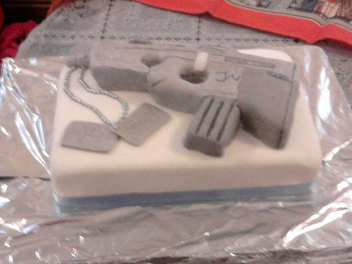 battle field cake