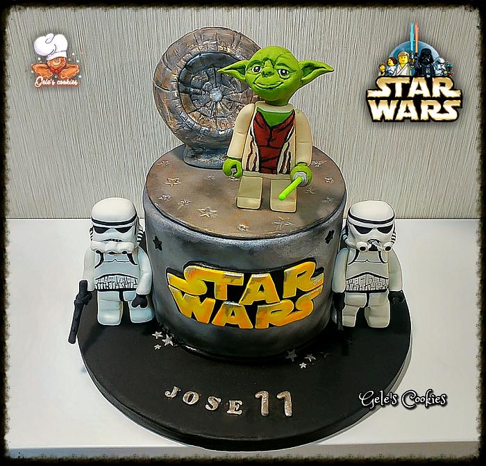 Star wars Lego cake