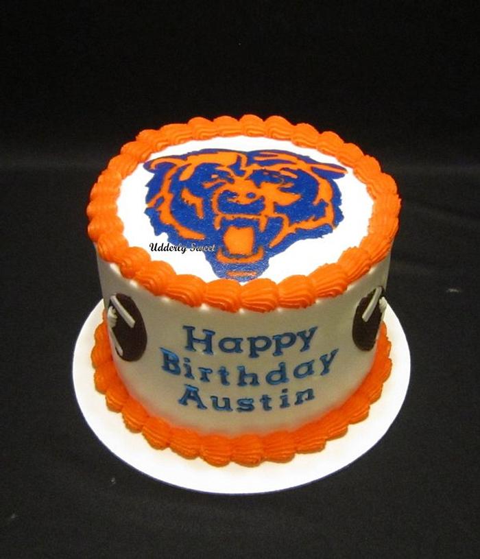 Bears Football Cake