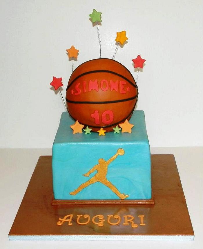 Basketball Birthday Cake