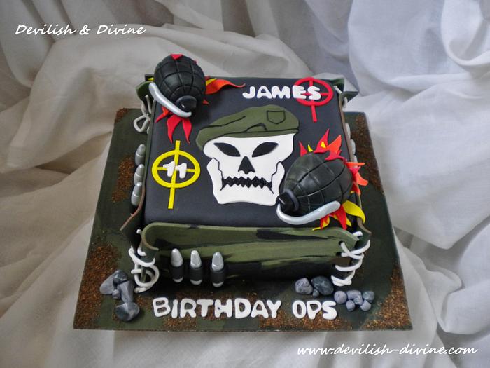 COD: Birthday Ops Cake
