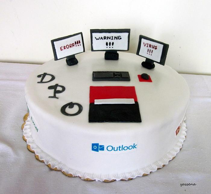 Societe Generale cake