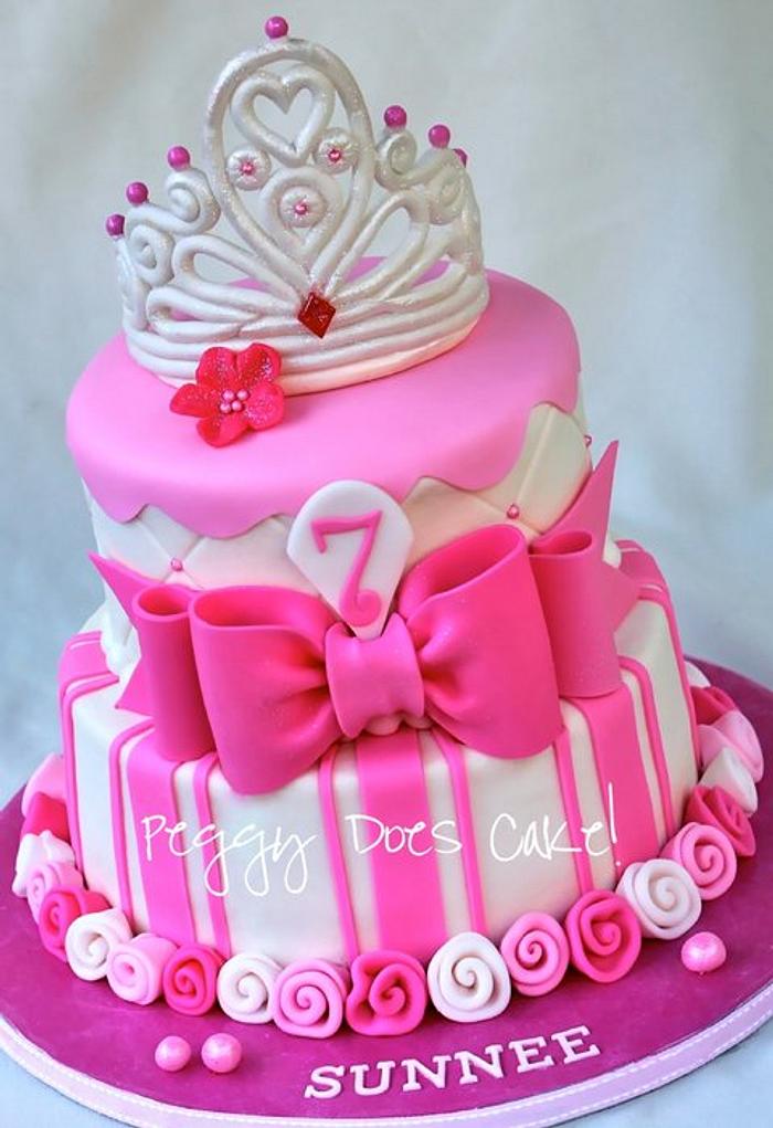 Crush In Pink Wedding Cake Delivery In Delhi NCR