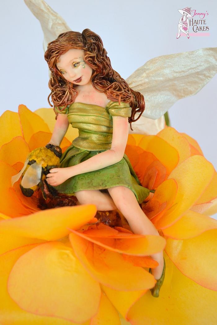 Spring Fairy Collaboration Honey Bee Fairy