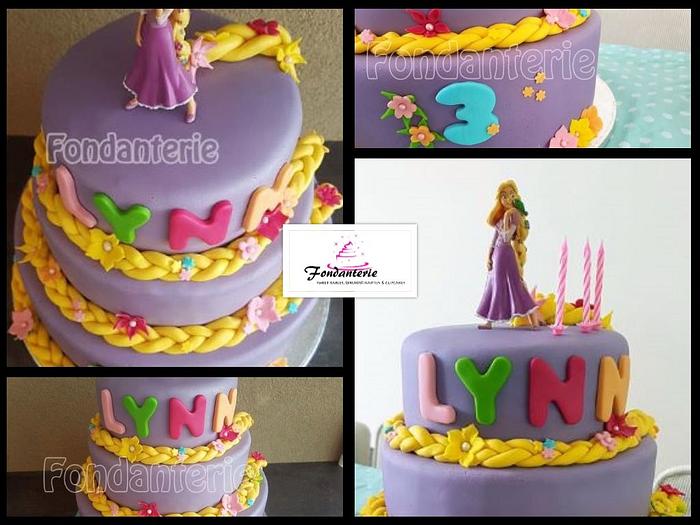 Rapunzel cake