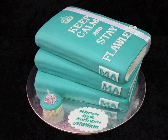 Books cake