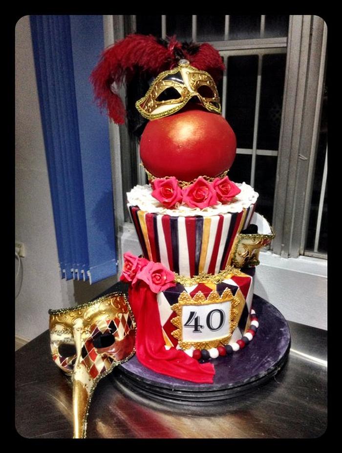 The Masquerade Cake