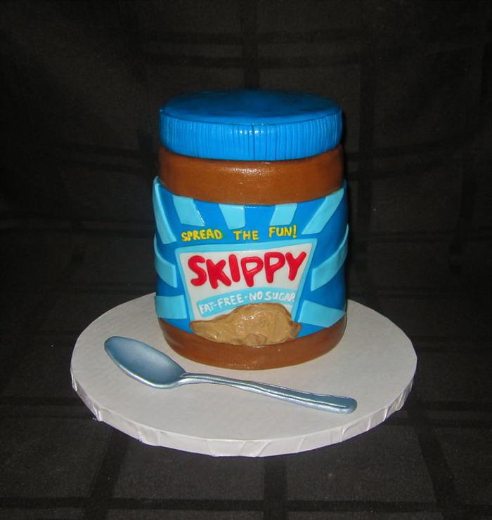 Skippy Peanut Butter Jar Cake