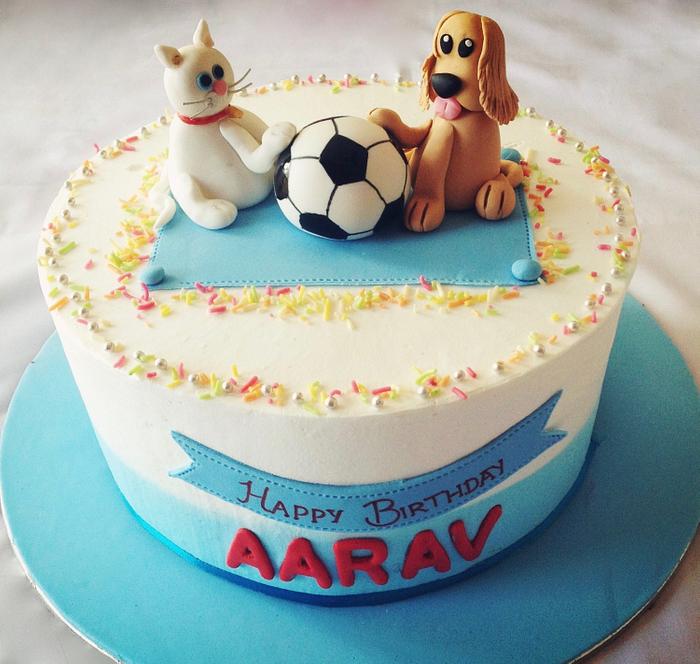 Cake for little Aarav !