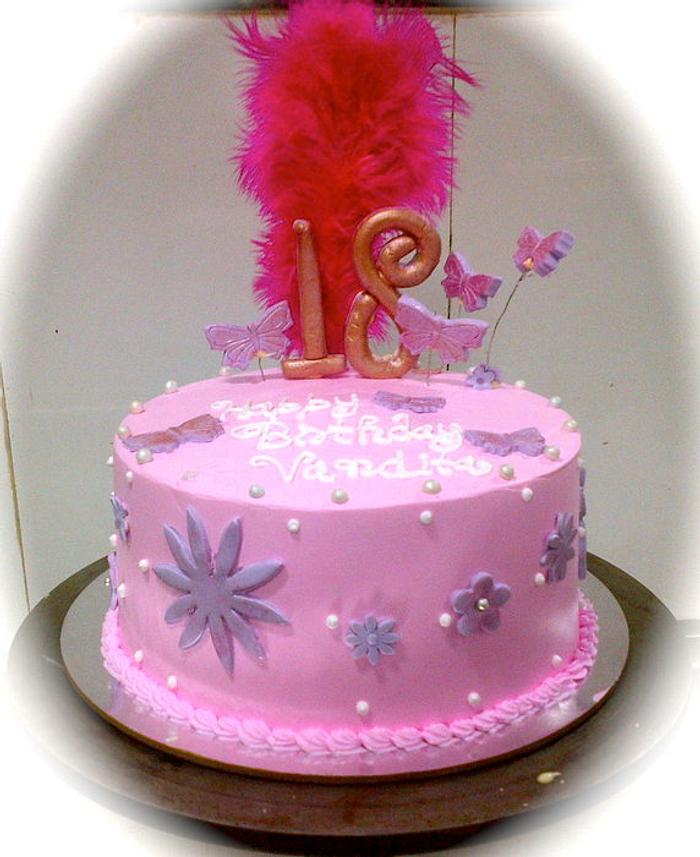 18th Birthday Cake