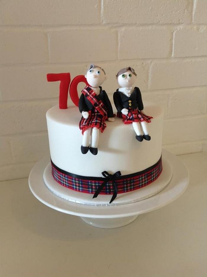 Scotland's Nessy Cake