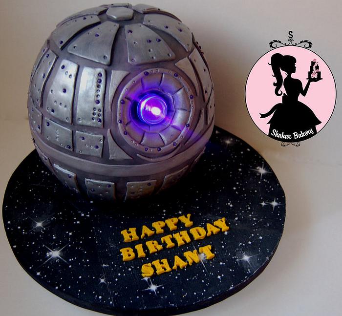 Star Wars Death Star Cake