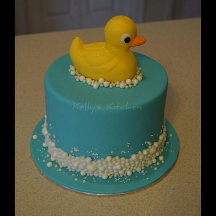 Rubber duck cake