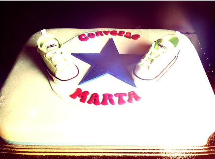 Converse Cake