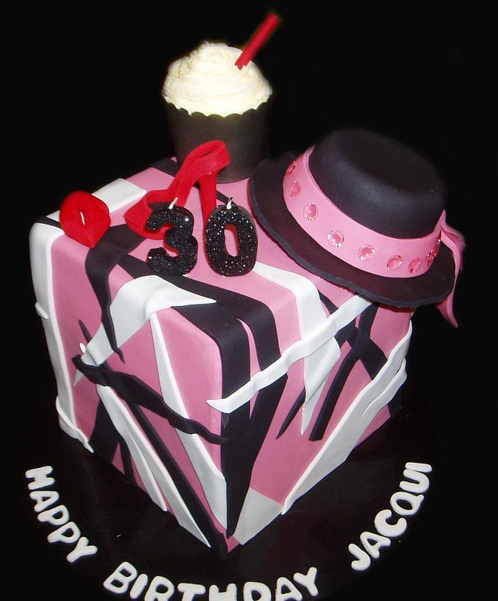 'Pink' the Artist - themed cake