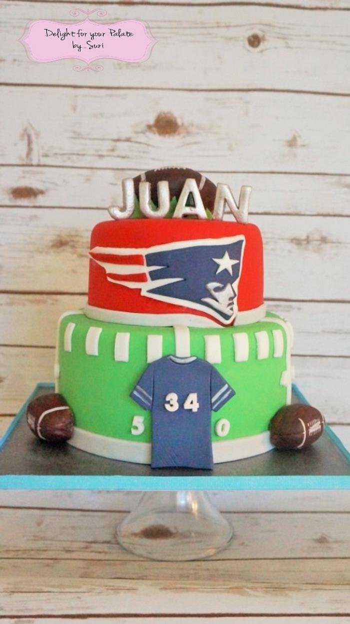 New England "Patriot" Cake