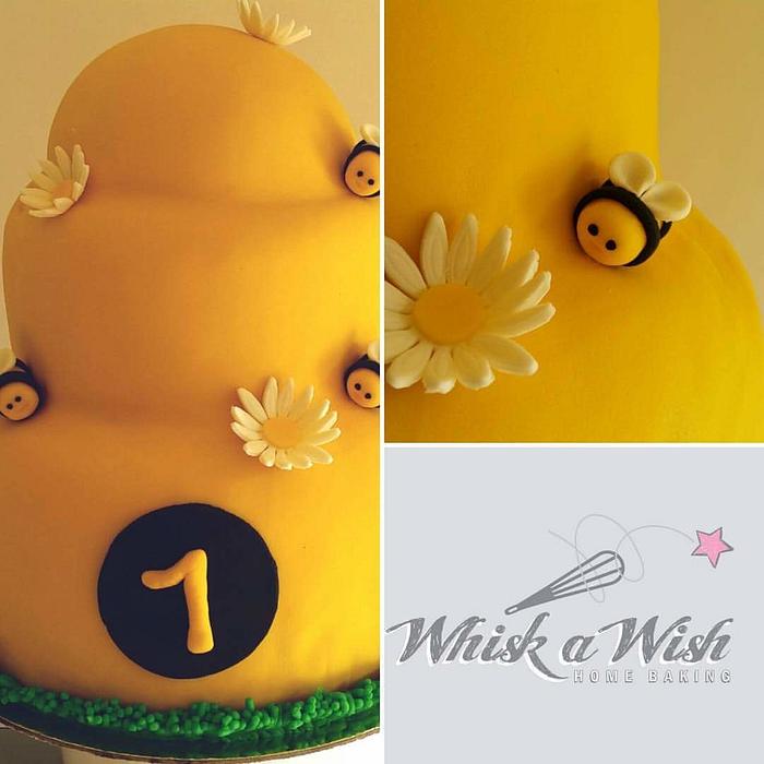 Beehive cake