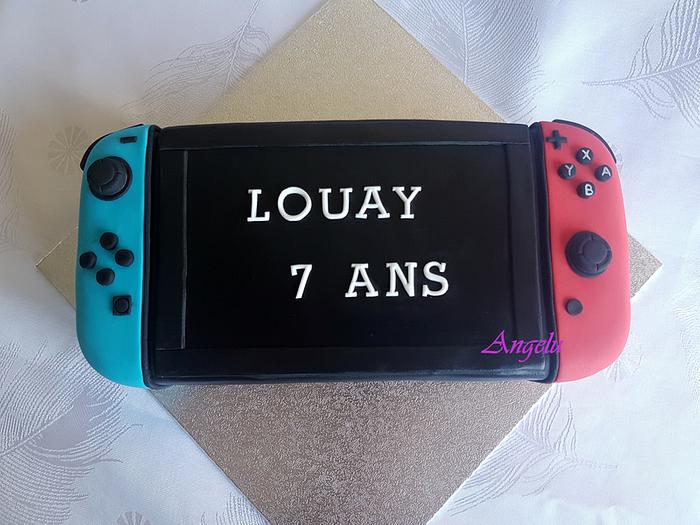 Nintendo switch cake