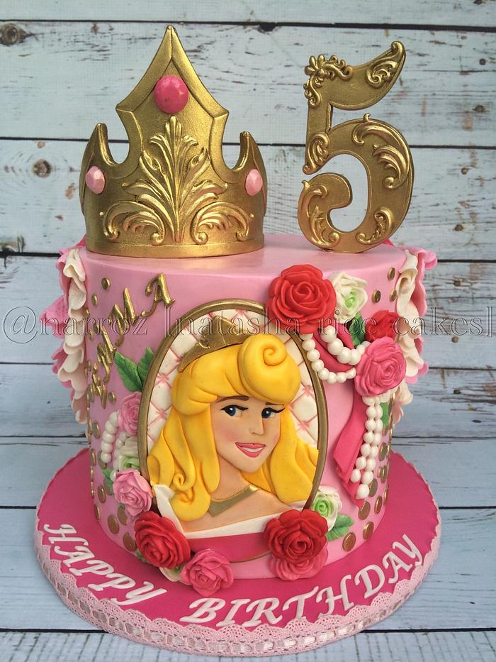 Princess Aurora cake 