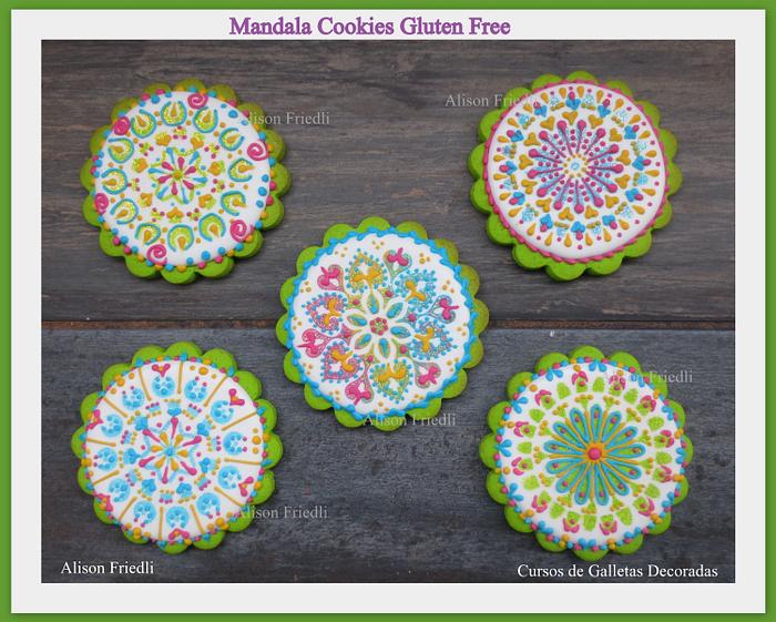 Mandala Cookies, Gluten Free