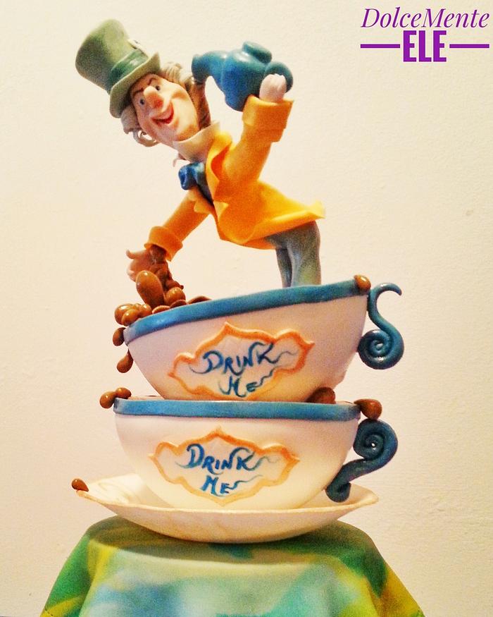 The Mad Hatter's cake