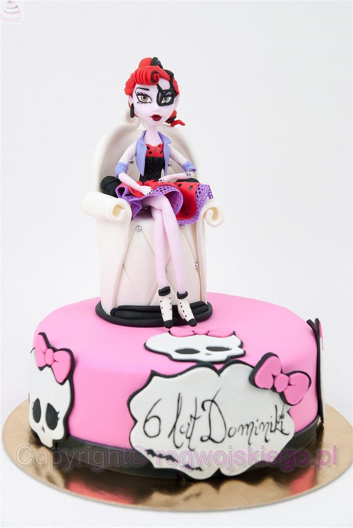 Monster High Doll Cake / Tort Monster High Operetta