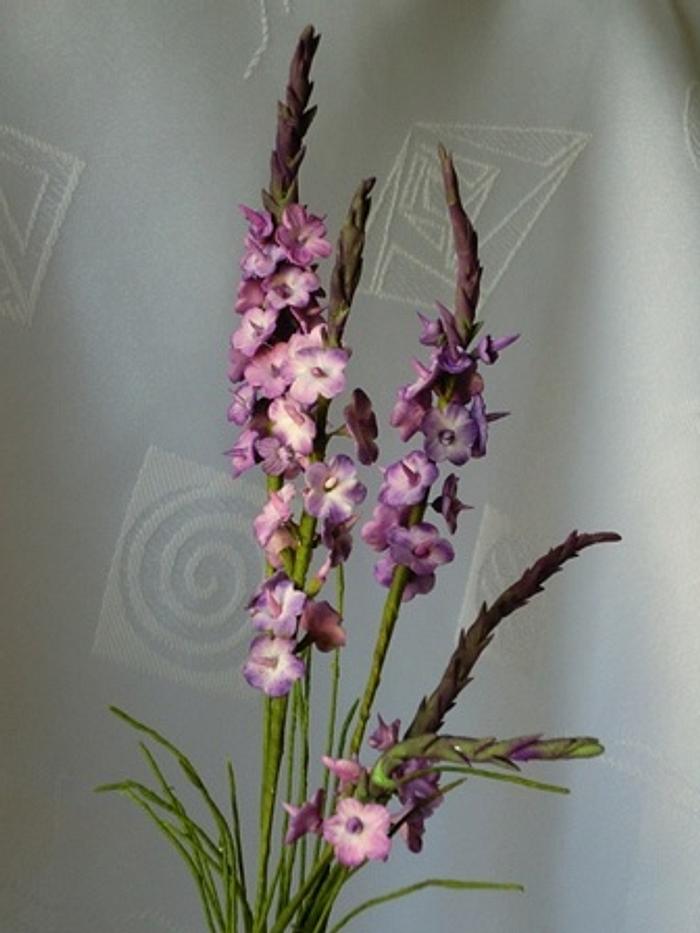 Sugar flowers - lavender