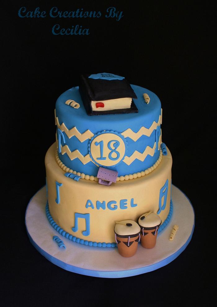 "18" Birthday Cake