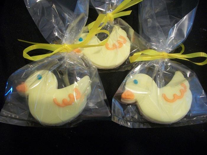 Rubber Ducky Cookie Favours