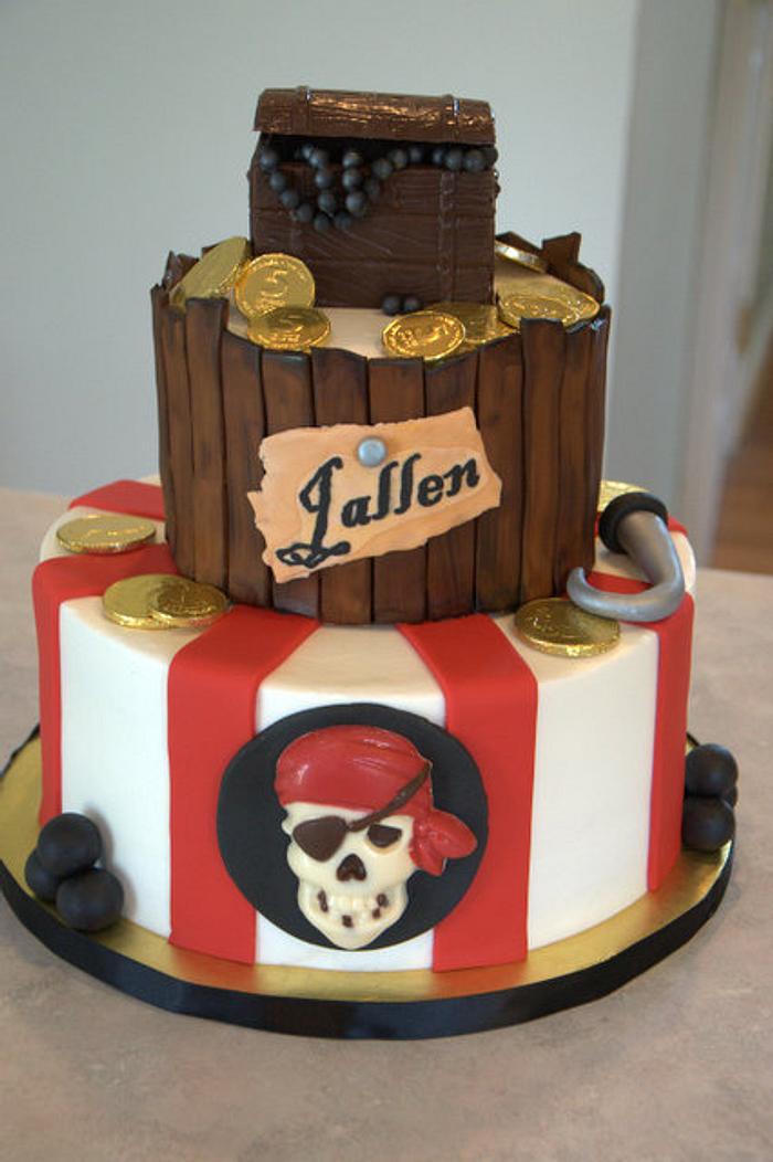 Pirate Ship Cake 7
