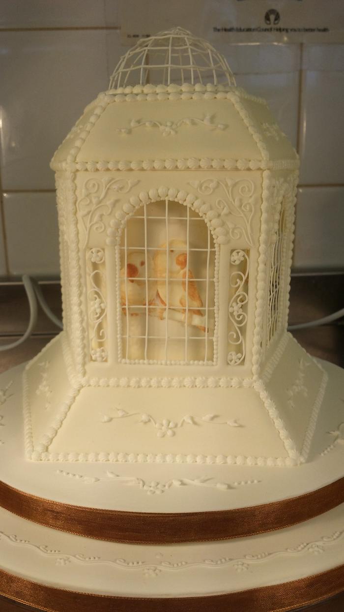 Bird Cage Cake