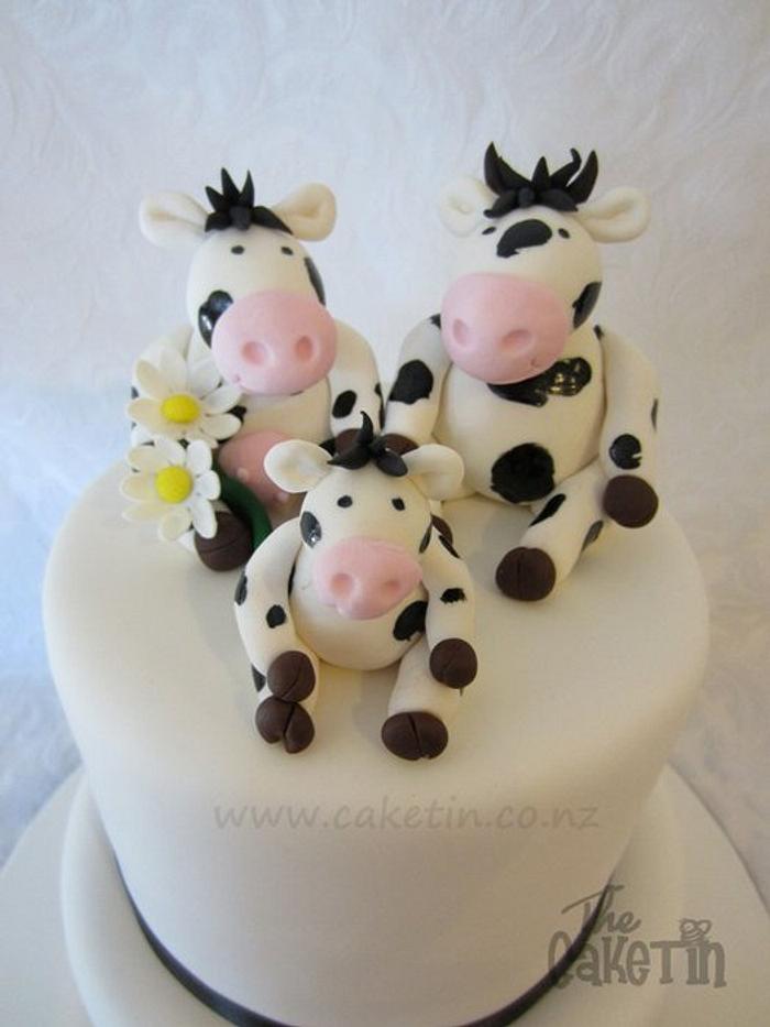 Dairy Farmers Wedding Cake