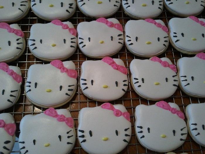 Hello Kitty cookies
