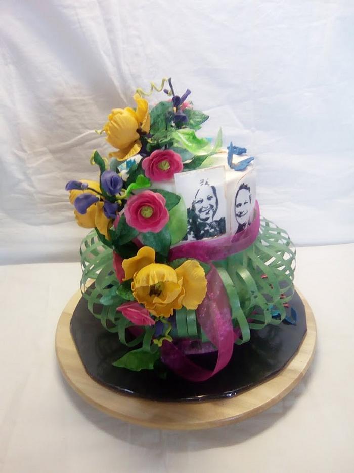 flower birthdaycake