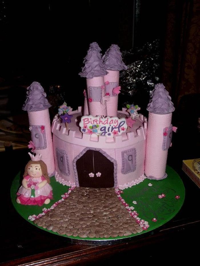  Prncess Castle cake 