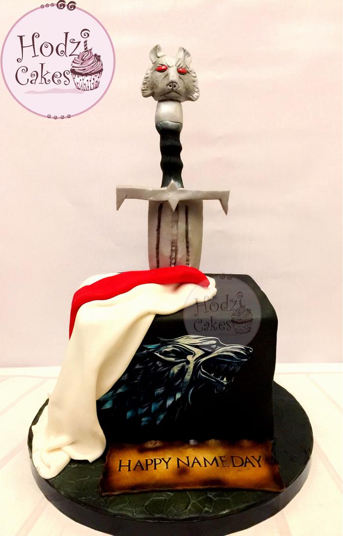 Game Of Thrones Themed Cake