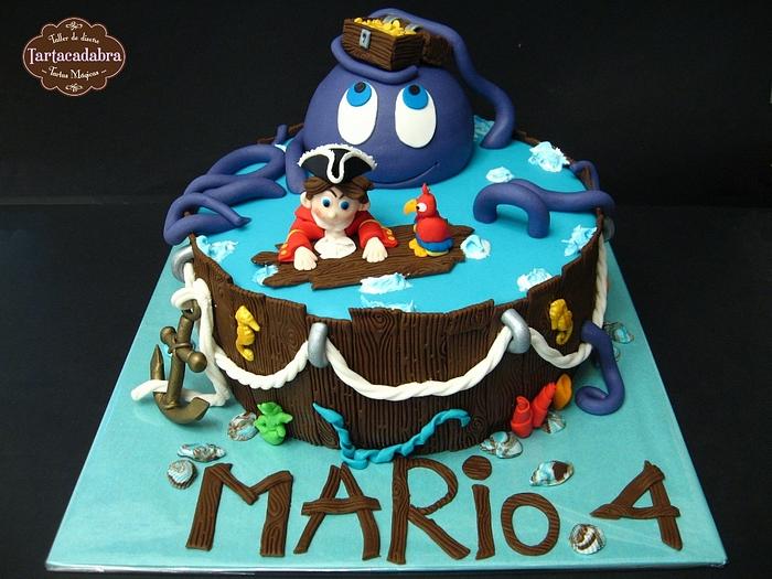 Pirate Cake for Mario