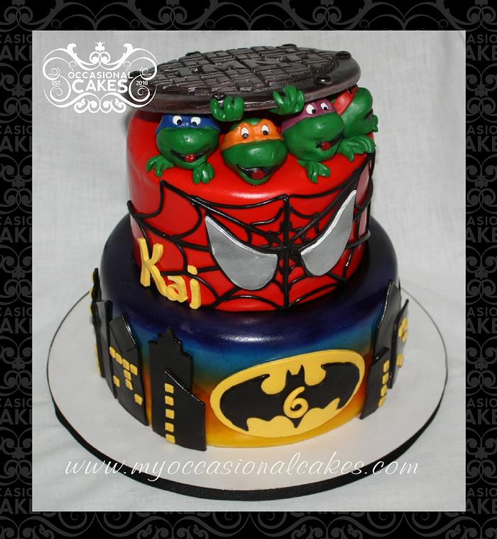 Heros birthday cake