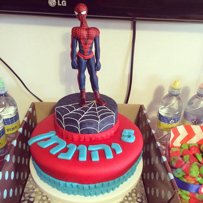 Spider-Man Birthday cake 