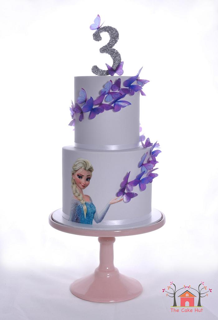 Frozen Butterfly Cake