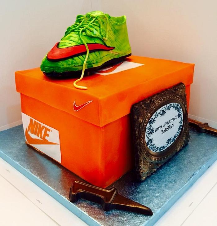Nike cake 