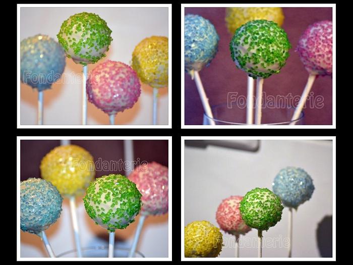 Color cakepops