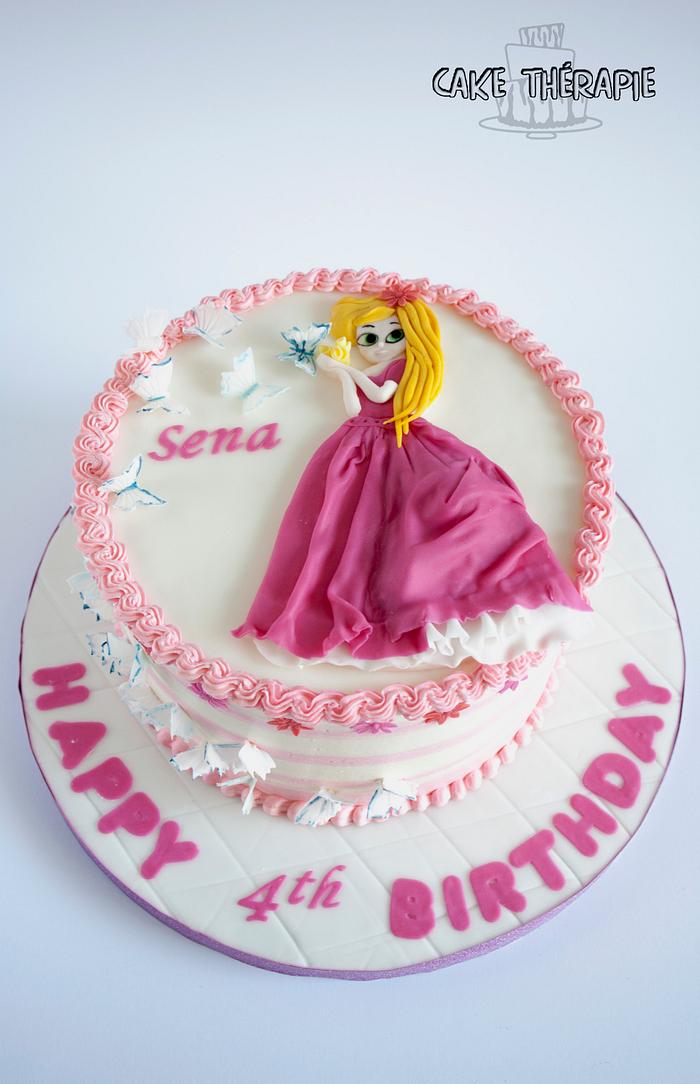 Princess themed cake.
