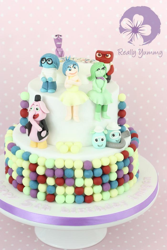 Inside Out cake