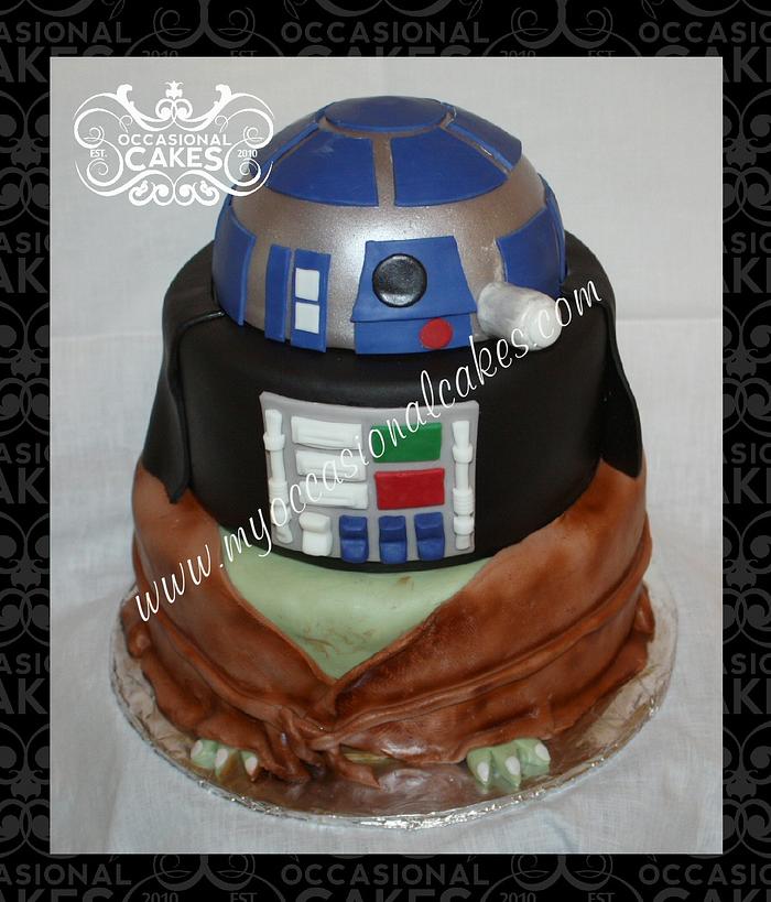 Star Wars tribute cake 