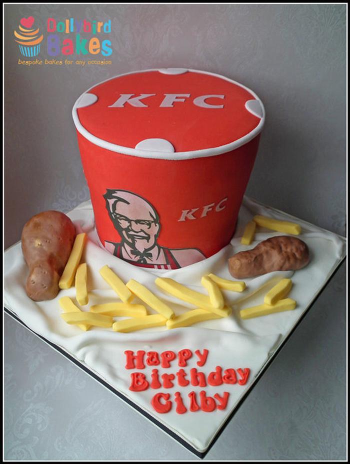 KFC Bucket Cake