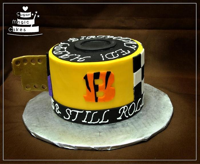 Film roll cake
