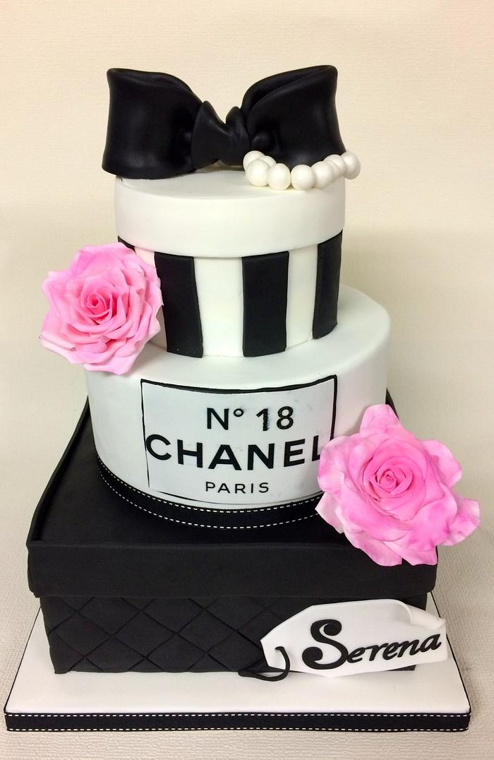 18th Chanel Birthday Cake
