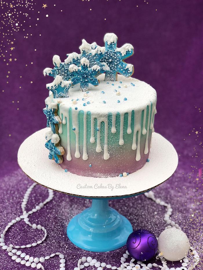 Winter wonderland cake